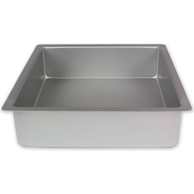 PME Anodised Aluminium Square Cake Pan 11 x 11 x 3-Inch Deep