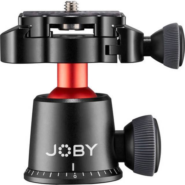 Joby BallHead 3K Pro Kulhuvud för spegellösa kameror, aluminium, tillverkat i Italien, kompatibel med GorillaPod 3K-stativ, maxvikt 3 kg, för professionella foton och videor, svart, JB91568-BWW