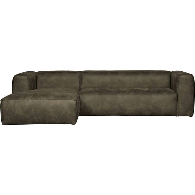 WOOOD - Soffa Bean, vänster eco läder - Brun