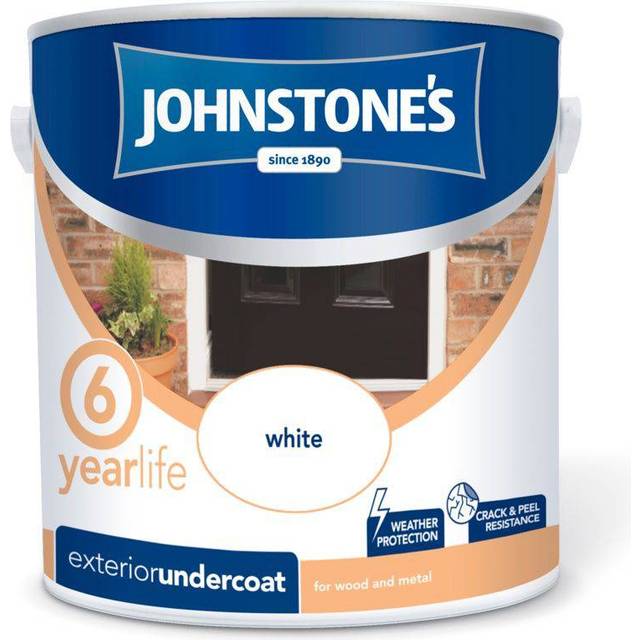 Johnstones Paint Weather Guard Exterior Undercoat White 2.5L