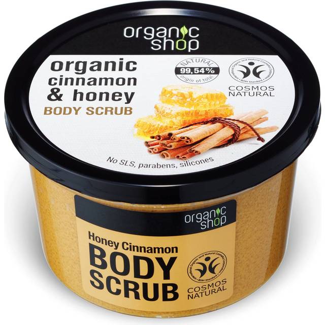 Organic Shop Rejuvenating Body Scrub Cinnamon & Honey 250ml