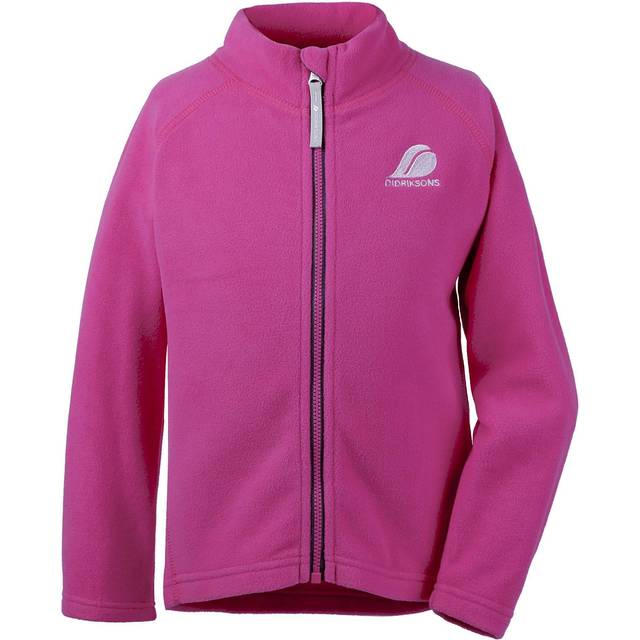 Didriksons Monte Fleecejacka 4 Barn Rosa