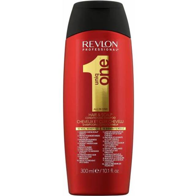 Revlon uniq one hair and scalp conditioning shampoo with 10 real benefits 490ml