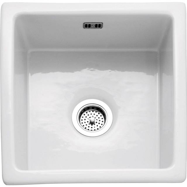 Caple Berkshire 1.0 Bowl White Ceramic Kitchen Sink BERKSHIRE