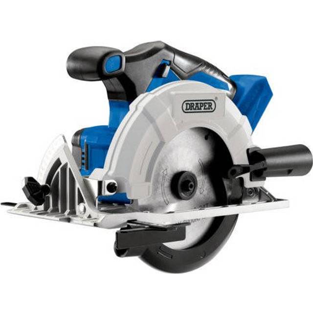 Draper D20 20V Cordless Circular Saw Bare Unit - Draper Tools - Blue