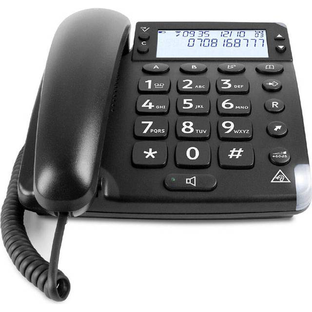 Doro Magna 4000 Analog telephone Caller ID Black