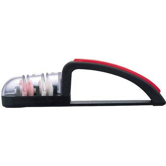 MinoSharp SH440/BR - Black &amp; Red Shinkansen Ceramic Sharpener