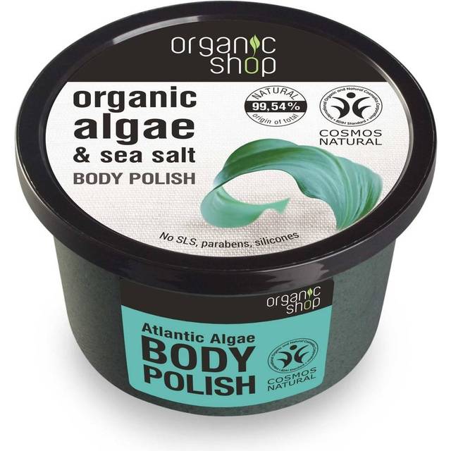 Organic Shop Algae & Sea Salt Kroppsskrubb 250 ml