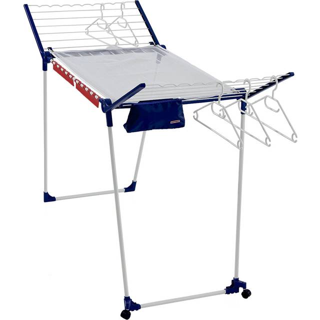 Leifheit Pegasus 200 Deluxe Mobile Indoor Clothes Airer with Drying Accessories