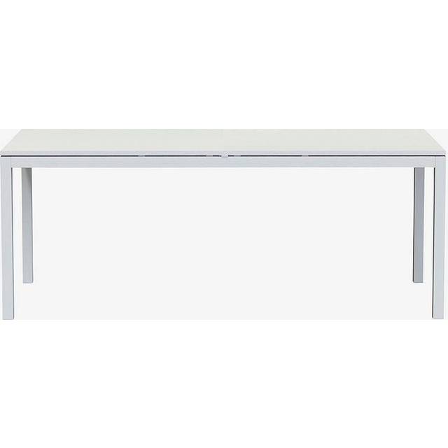 Ethimo - Flat Matbord Förlängningsbart 160-250x100 Cm Warm White - Varmvit
