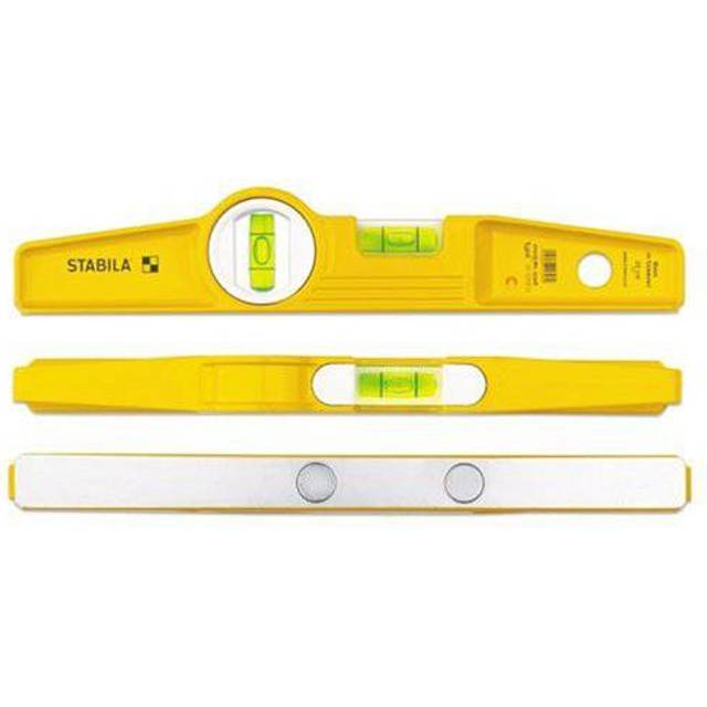 "Stabila STB81SREM-25 Spirit Level Cast Aluminium Rare Earth Magnetic 2 Vial 10"" 25cm No Holster"