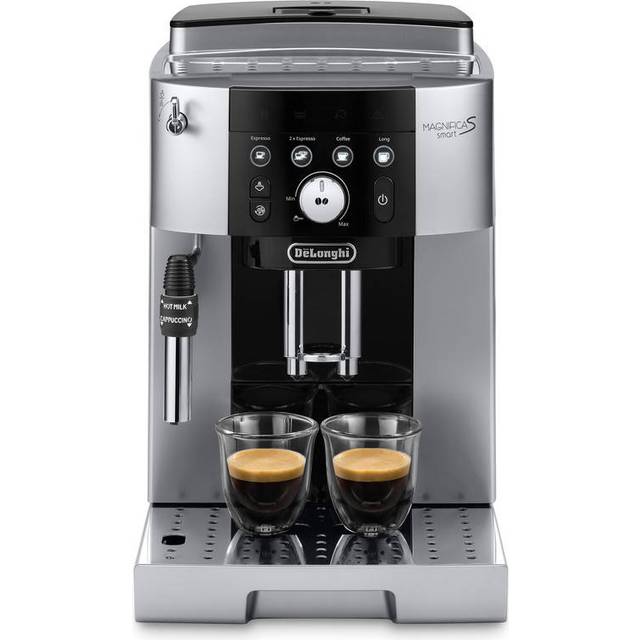 De'Longhi Magnifica S Smart ECAM250.23.SB - Automatisk kaffekokare med mjölkskummare - 15 bar - silver/svart