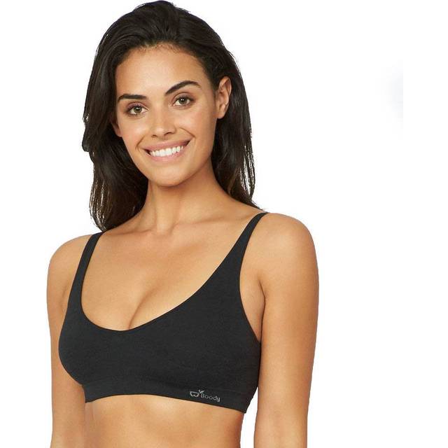 Boody Shaper Crop Bra svart