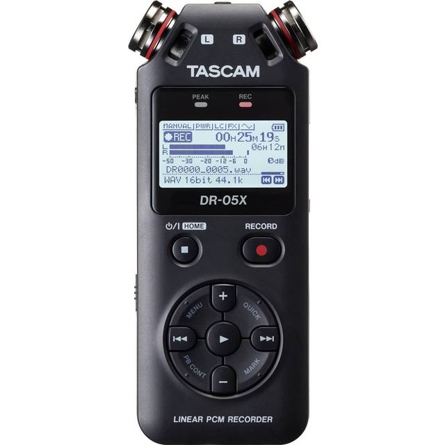 Tascam DR-05X Stereo Handheld Audio Recorder