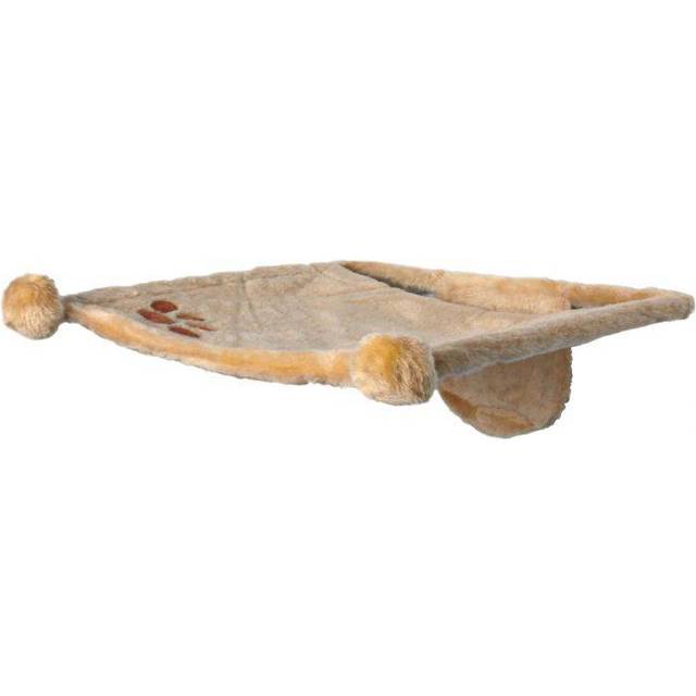 Trixie h&#xE4;ngmatta i plysch f&#xF6;r v&#xE4;ggmontering - Beige