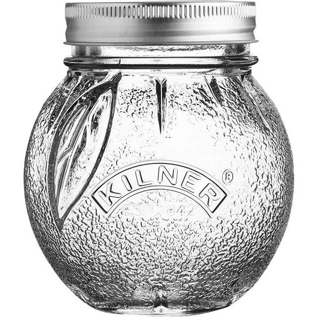 Orange Fruit Preserve Jar 0.4 Litre
