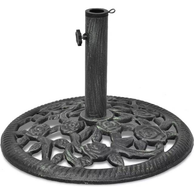vidaXL Umbrella Base Cast Iron 12 kg 48 cm - Green