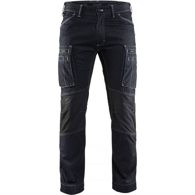 Blaklader Service Trousers With Stretch 14591142 Black 33R Colour: Bla