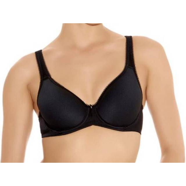 Wacoal Womens Basic Beauty Contour Spacer Bra - Black Spandex - Size 40F