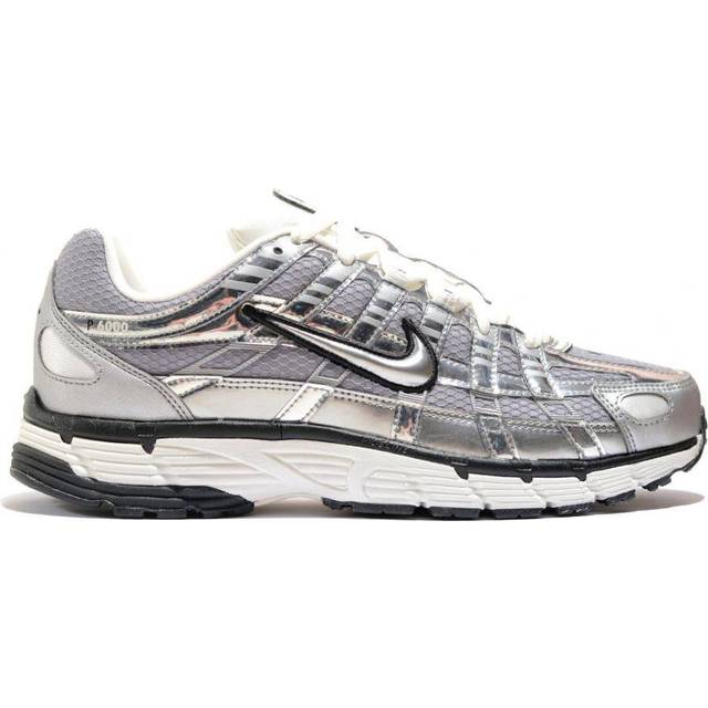 NIKE P-6000 Sneaker för män, 35.5 EU, Metallic Silver Metallic Silver Sail, 35.5 EU