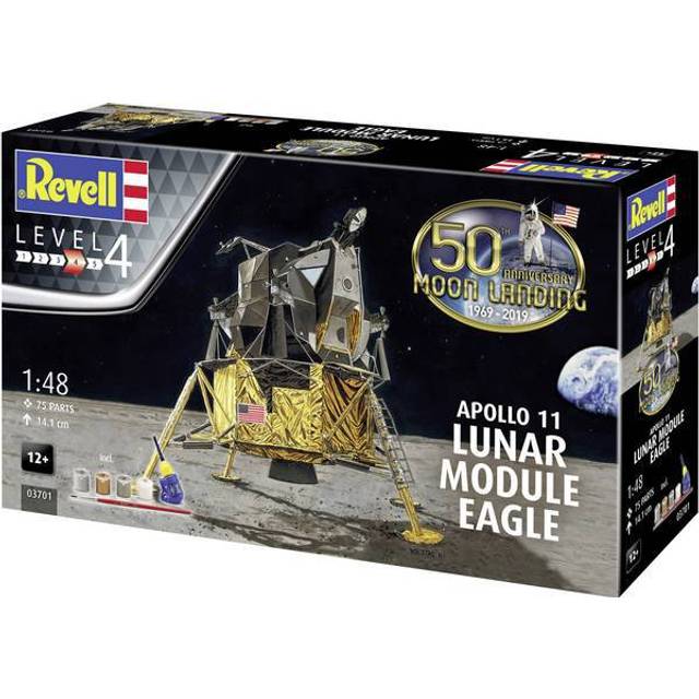 Revell 1/48 Scale Apollo 11 Lunar Module Eagle Model Kit - Multicoloured