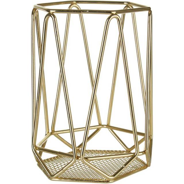 Vertex Utensil Holder - Gold Plated
