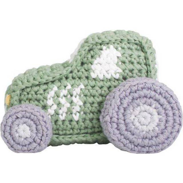 Sebra Crochet Rattle Tractor