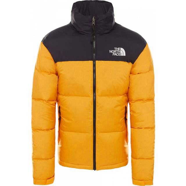 The North Face, Jacka, Herr, L, Retro Nuptse Cone Orange Dunjacka - yellow (L)