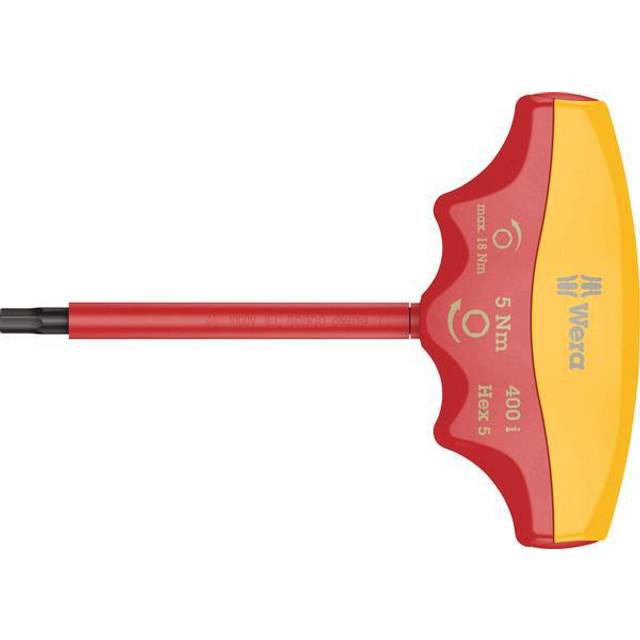 Wera 400 i VDE Insulated 4mm Hex Plus Torque Indicator Screwdriver 5.0Nm