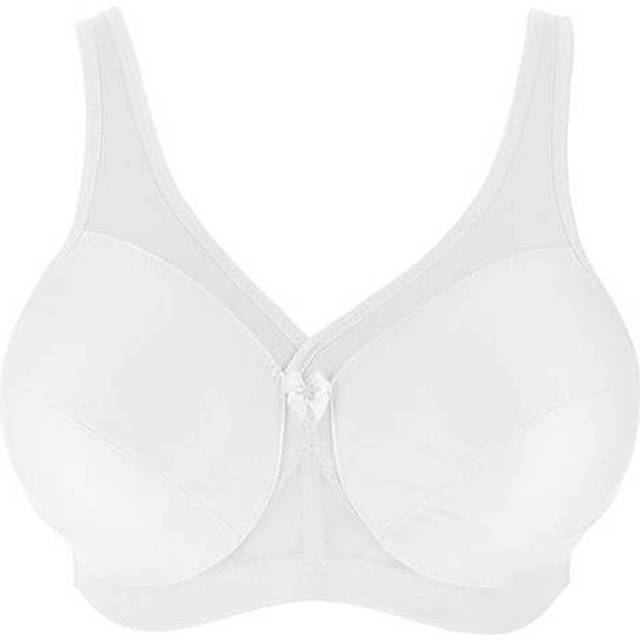 Glamorise Full Figure Plus Size MagicLift Active Wirefree Support Bra - White