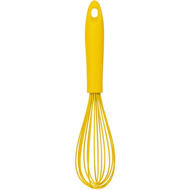 Black Silicone Whisk,Kitchen Whisk With Tapered Handle,Non-Stick Whisking Tool,Dishwasher Friendly Beater