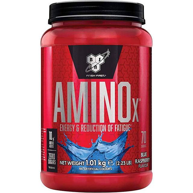 Amino-X BCAA Pulver 70 portioner Blue Raz - BSN