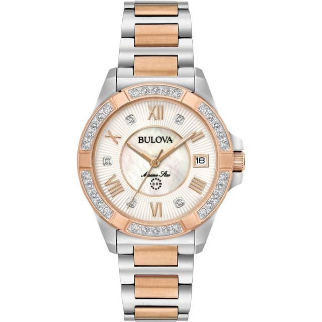 Bulova Ladies' Classic Diamond Watch, Two Tone, Women