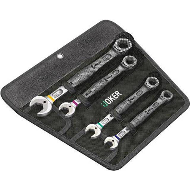 &#34;Wera Joker Imperial Spanner Set, 4PC, 7/16&#34;, 1/2&#34;, 9/16&#34;, 3/4&#34; - 073295&#34;