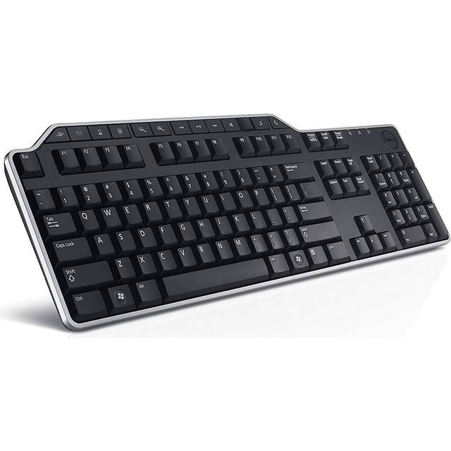Dell KB-522 Wired Business Multimedia - Tangentbord - USB - QWERTY - Svenska/finska - svart