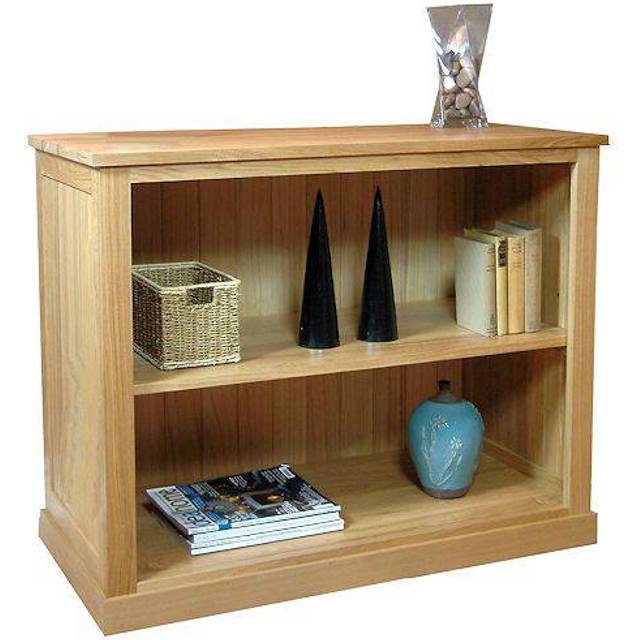 Baumhaus Mobel Oak Low Bookcase, Brown