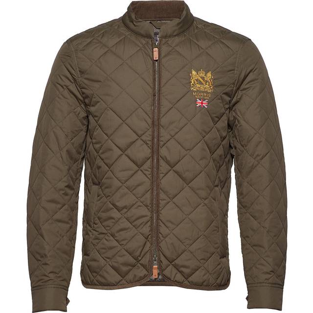 MORRIS Trenton Quilted Jacket |Khaki green |S