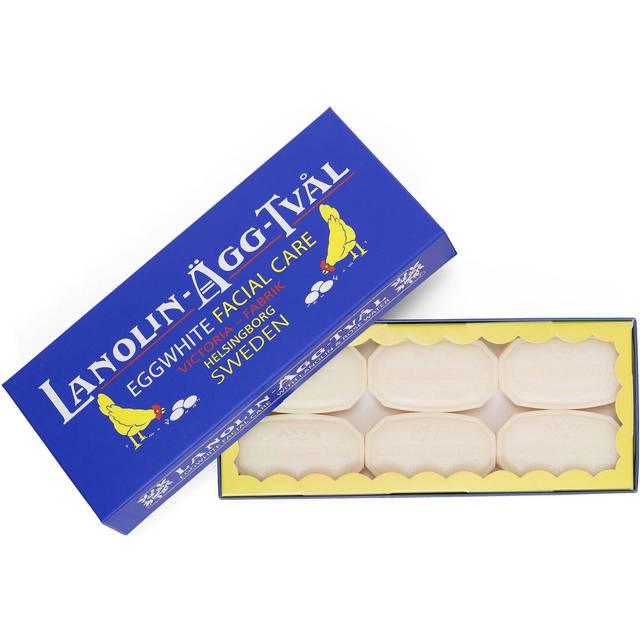 Victoria Egg Pack Swedish Egg Pack Lanolin & Rosewater 50g x 8 + 1 case set