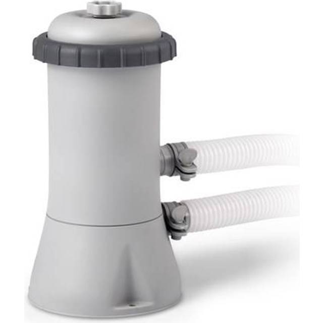 Intex Krystal Clear Filter Pump, 900 liter/h, Grå
