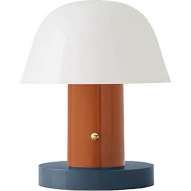 &Tradition - Setago JH27 Portable Table Lamp Maroon/Grape