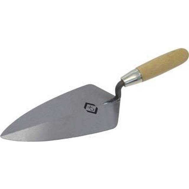 CK Brick Trowel Broad Heel Carbon Steel Wood Grip 250mm