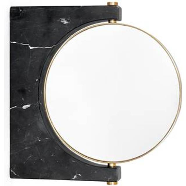 Audo Copenhagen Pepe Marble mirror Marble brown, wall hung