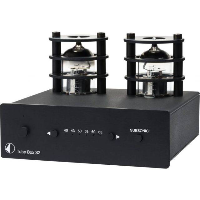 Tube Box S2 Preamplificatore Phono Mm/Mc A Valvole (Black)