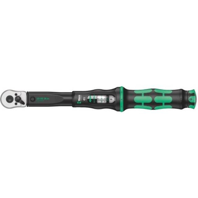 Wera 05075620001 Click Torque C 1 Adjustable Torque Wrench 1/2" Sq...