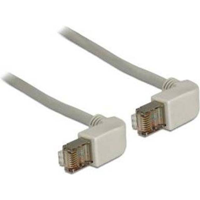 DeLock Angled RJ45-RJ45 S/FTP Cat5e 2m