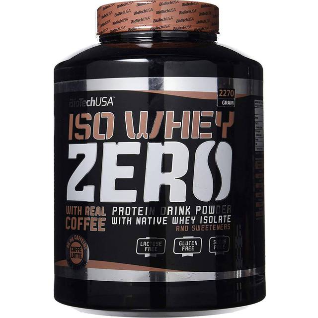 Iso Whey Zero Laktosreducerat Vassleproteinisolat 2270 g, Caffe Latte