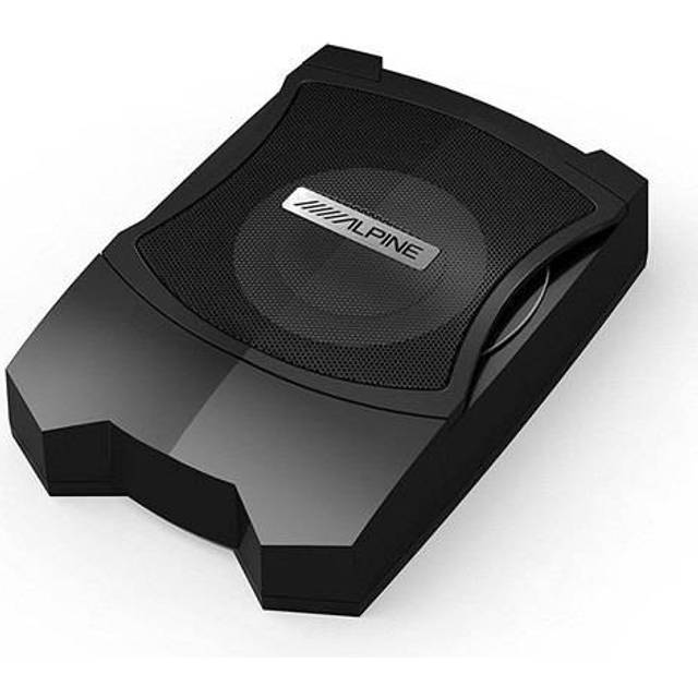 Alpine PWE-V80 Aktiv Subwoofer, 160 Watt, Svart