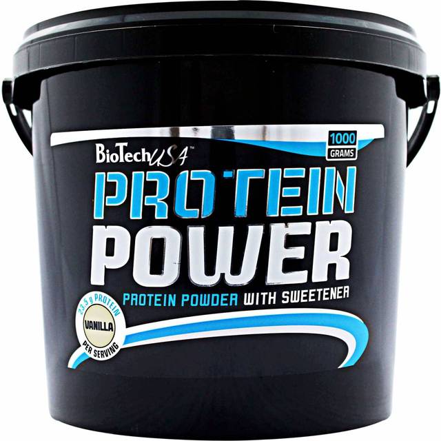 BioTechUSA Protein Power, Vanilla - 4kg