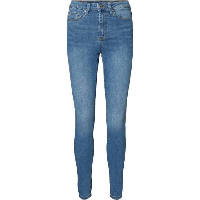 Vero Moda Vmsophia Hw skinny jeans Lt Bl Noos för kvinnor, Blå (ljusblå denim ljusblå denim), 25W x 32L