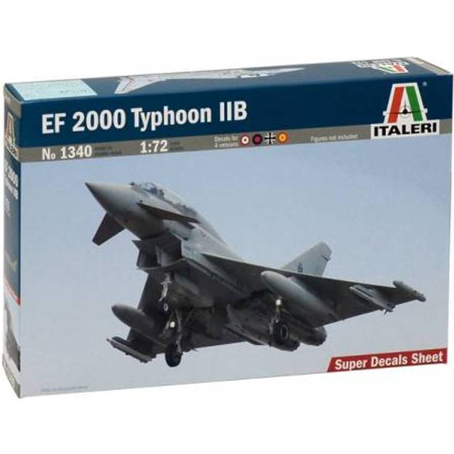 EF 2000 TYPHOON  - AIRCRAFT 1:72 - Italeri 1340